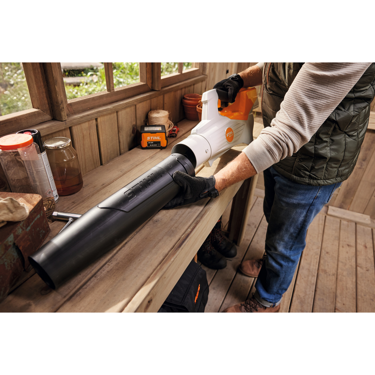 STIHL BGA 50 Akku-Laubbläser – AK-System, ohne Akku