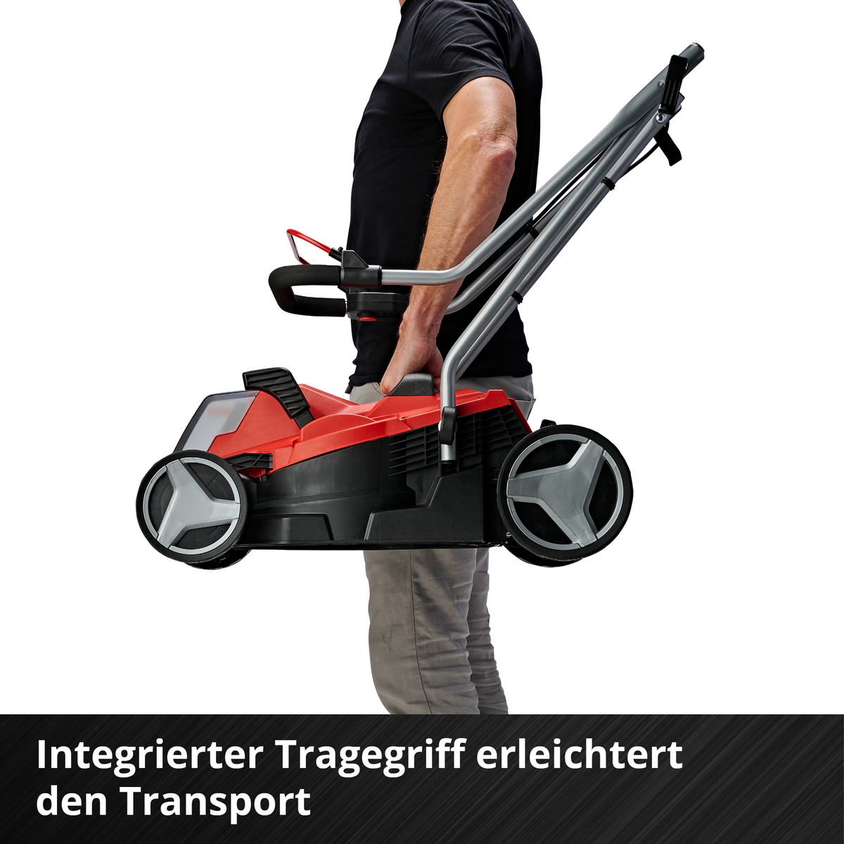 Einhell GE-CM 18/33 Li Akku-Rasenmäher-Kit – 18 V, 4,0 Ah