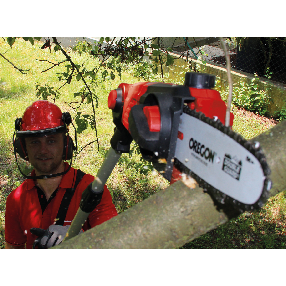 Einhell GE-HC 18 Li T-Solo – Akku-Hochentaster & Heckenschere, 18 V