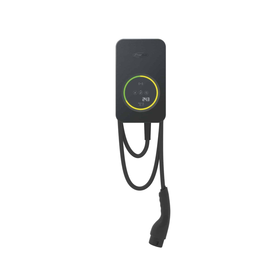 Fronius Wattpilot Flex Pro 11 C6E Wallbox – 11 kW, MID, 6 m – Produktansicht mit festem Ladekabel