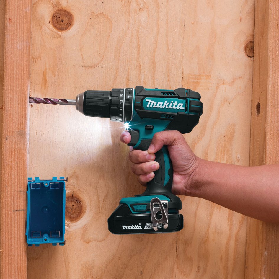 Makita DHP482RFX9 Akku-Schlagbohrschrauber-Set 18 V – 2 × 3,0 Ah – Produktdetail 6