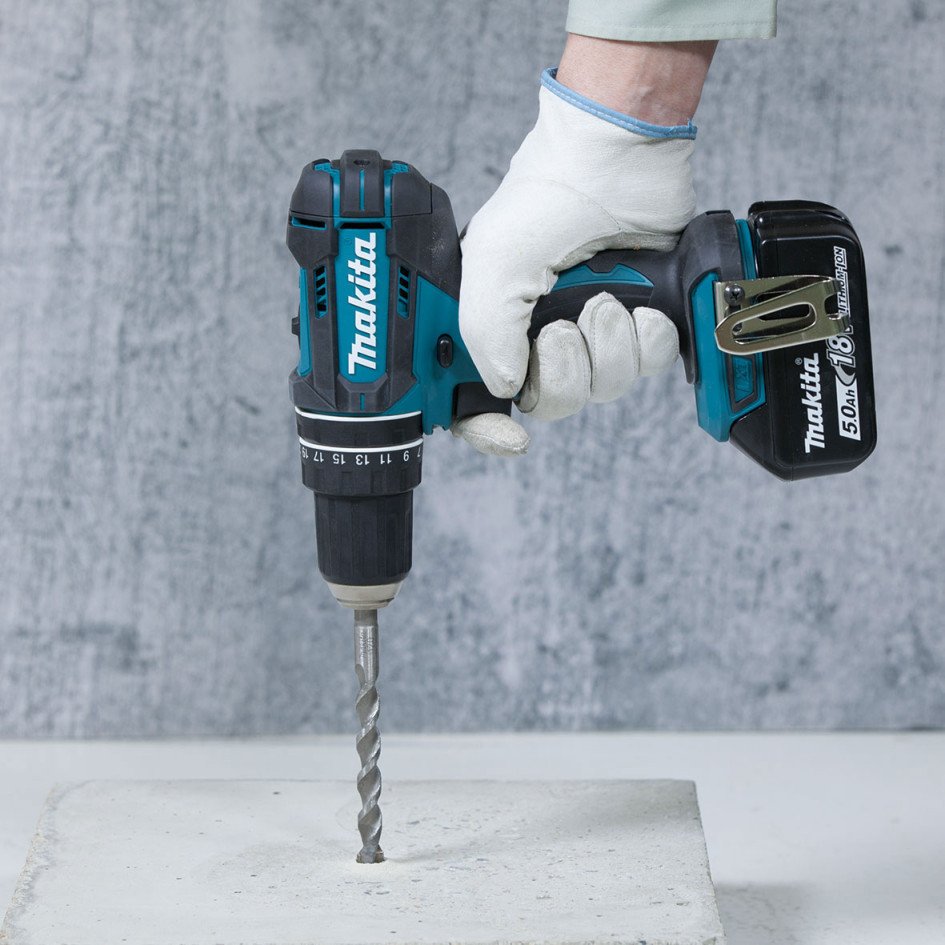 Makita DHP482RFX9 Akku-Schlagbohrschrauber-Set 18 V – 2 × 3,0 Ah – Produktdetail 4