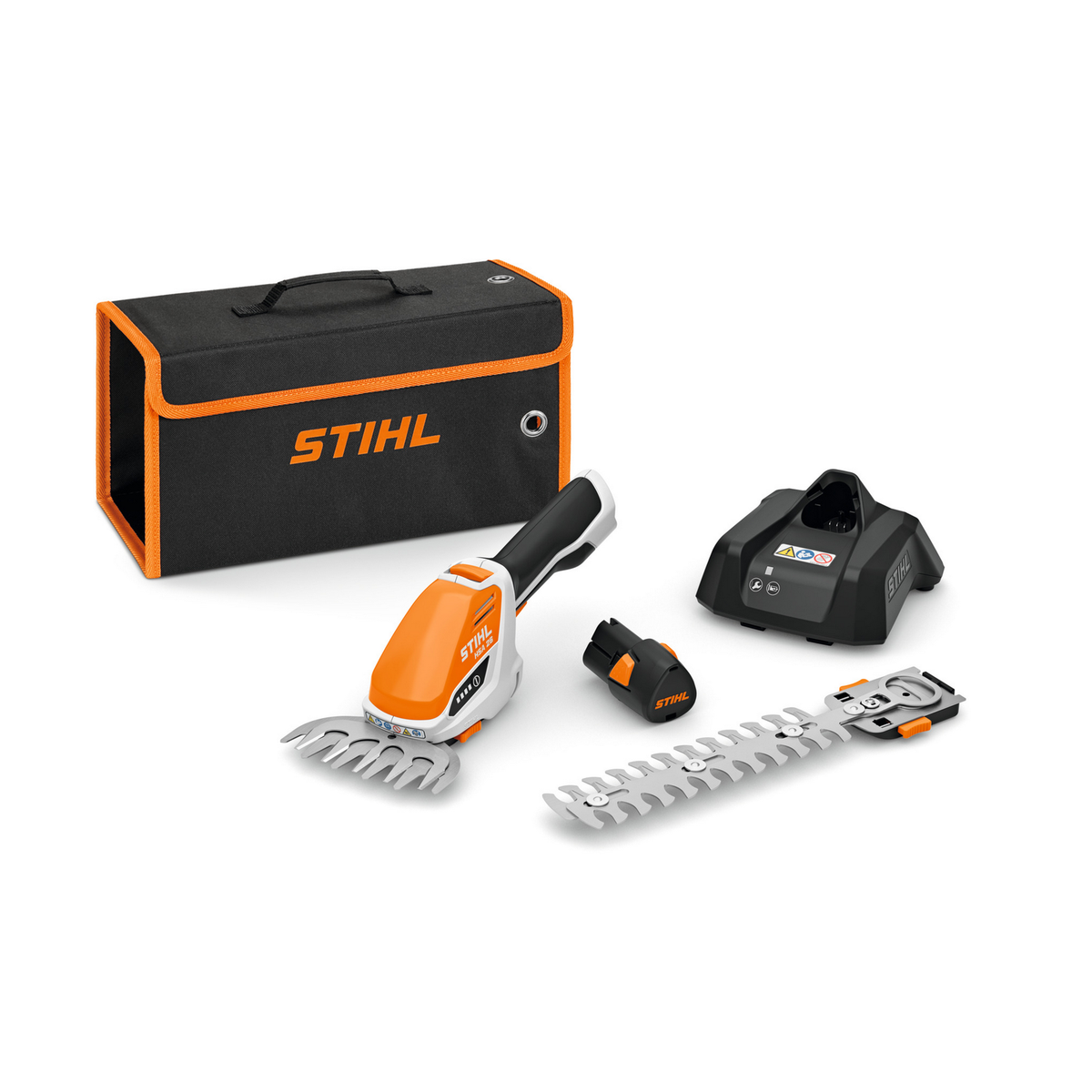 STIHL HSA 26 Akku-Strauchscheren-Set – Strauch- und Grasmesser