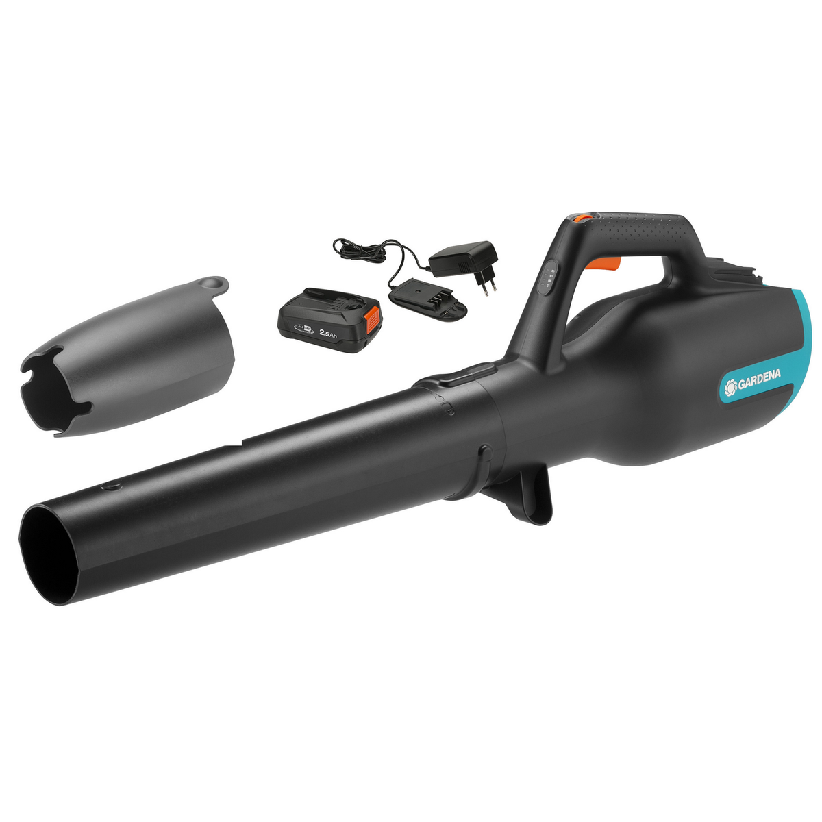 GARDENA PowerJet 18V P4A Akku-Laubbläser-Set – 2,5 Ah