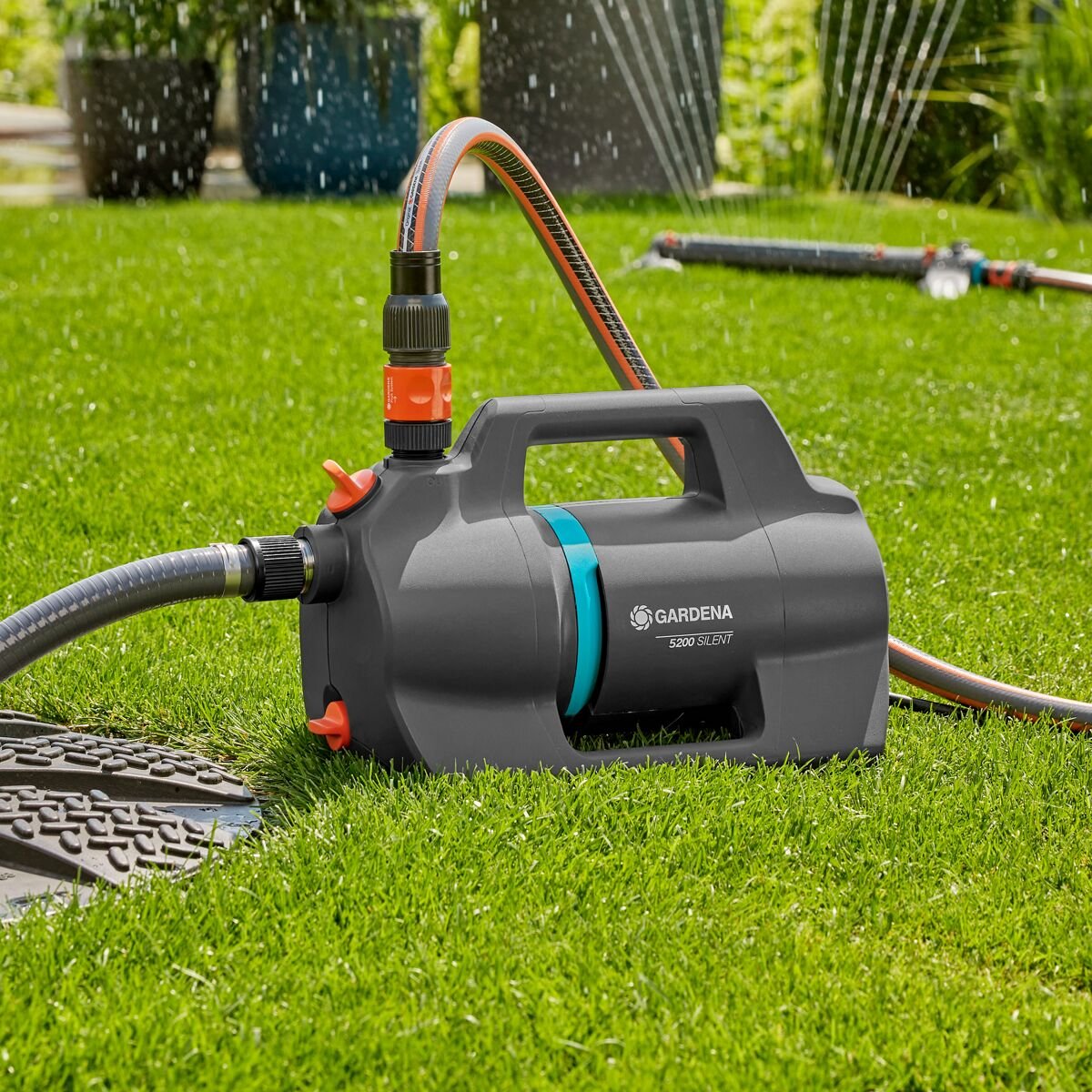 GARDENA Gartenpumpe 5200 Silent – 600 W, 3,9 bar