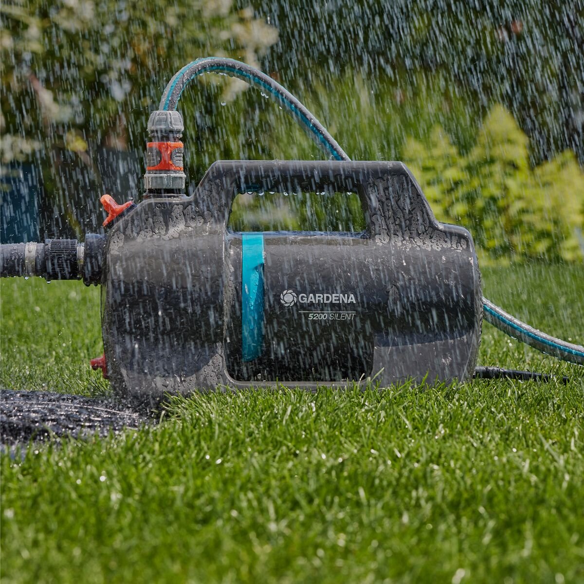 GARDENA Gartenpumpe 5200 Silent – 600 W, 3,9 bar