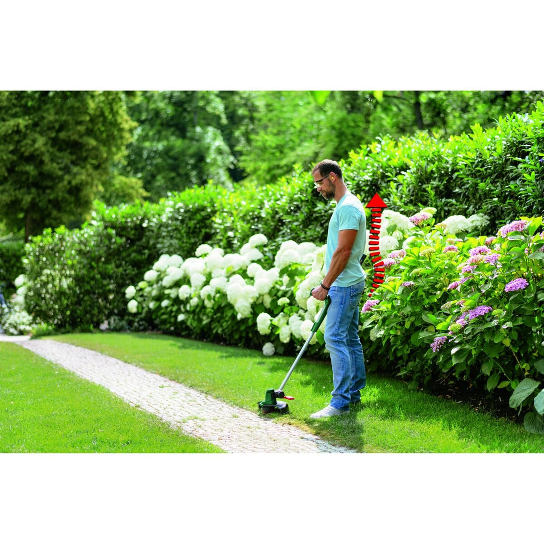 Bosch UniversalGrassCut 18V-260 Rasentrimmer-Set – 18 V, 2,0 Ah