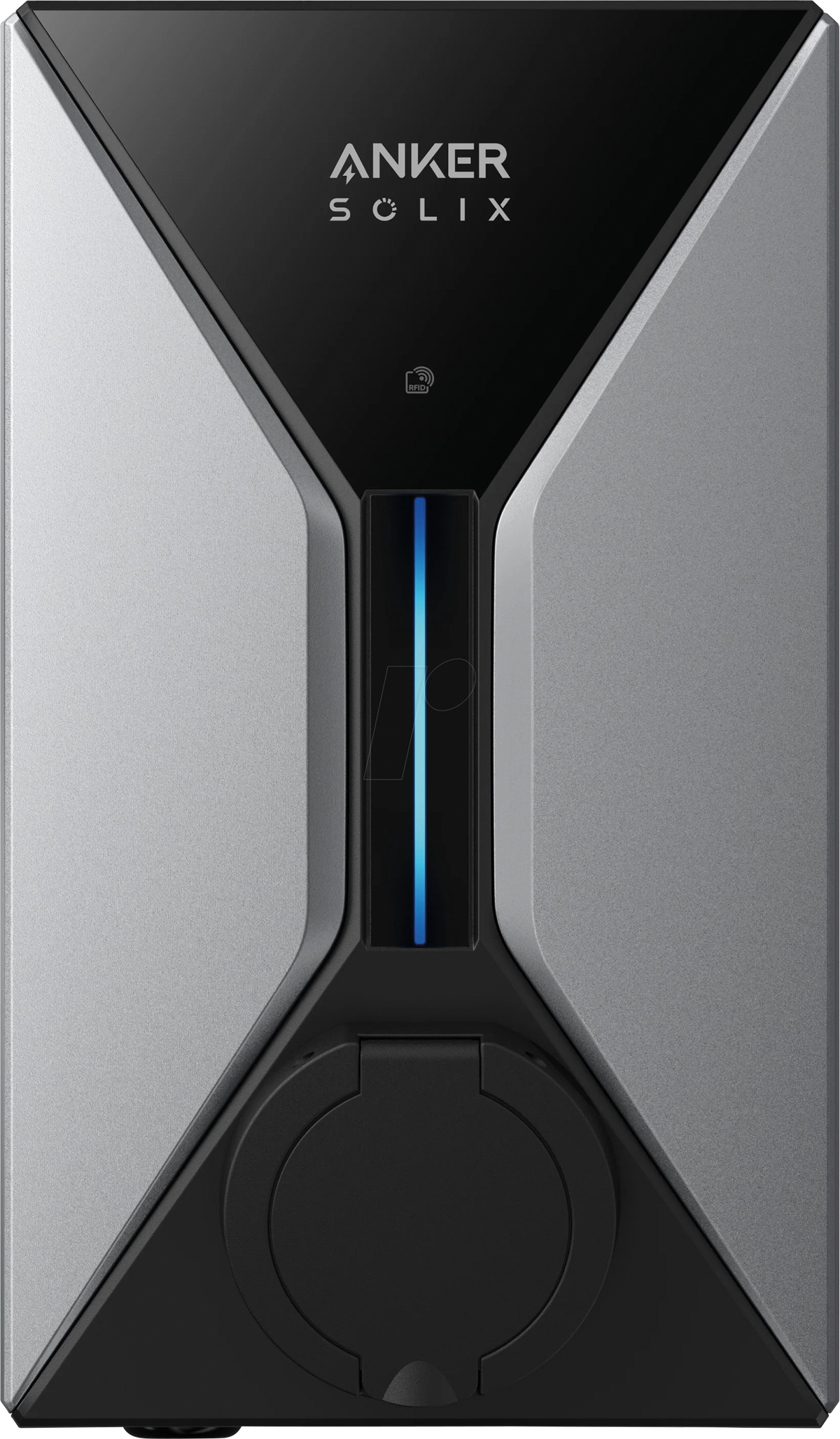 Anker SOLIX V1 Wallbox 11 kW – Typ-2-Steckdose, A5191GZ4 – Steckdosen-Version, Front