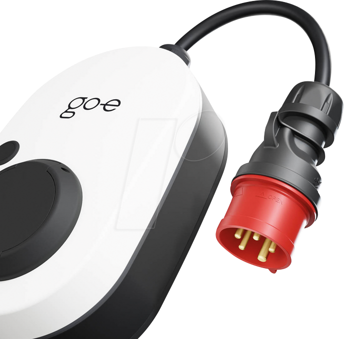 go-e Charger Gemini flex 11 kW – mobile Wallbox, CEE 16 A – Stecker und Gehäuse im Detail