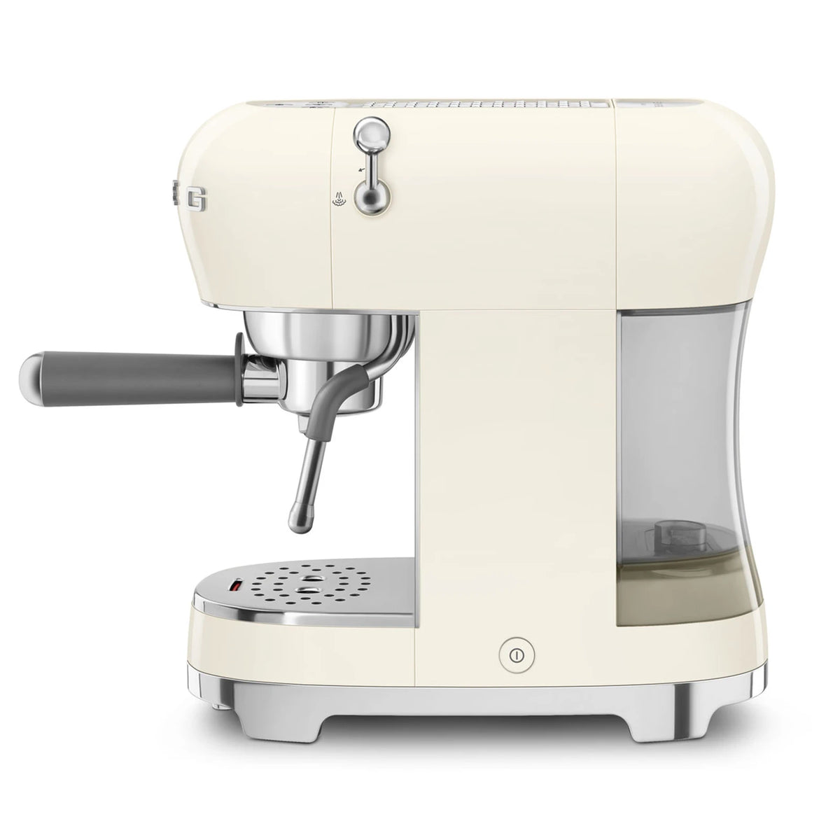SMEG ECF02CREU 50’s Style – Espressomaschine, Creme – Produktansicht 2