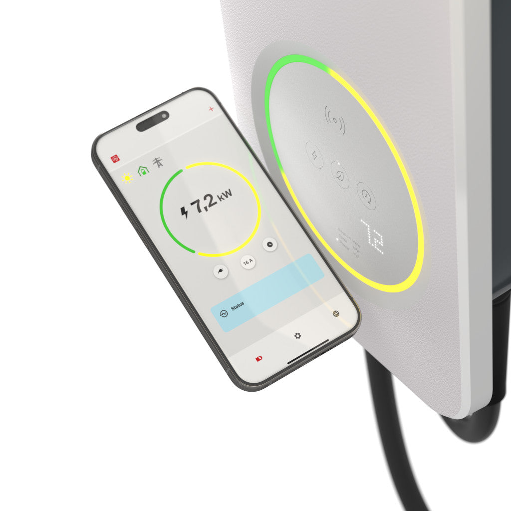 Fronius Wattpilot Flex Pro 11 C6E Wallbox – 11 kW, MID, 6 m – Solar.wattpilot App, Anwendungsbeispiel