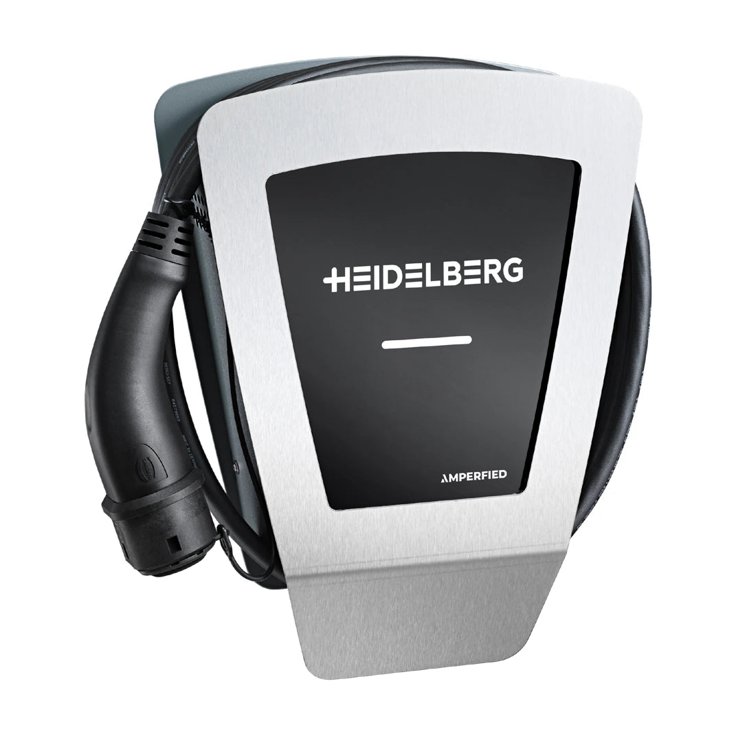 Heidelberg Energy Control Plus Wallbox 11 kW – Typ 2, 5 m – Produktansicht mit festem Ladekabel