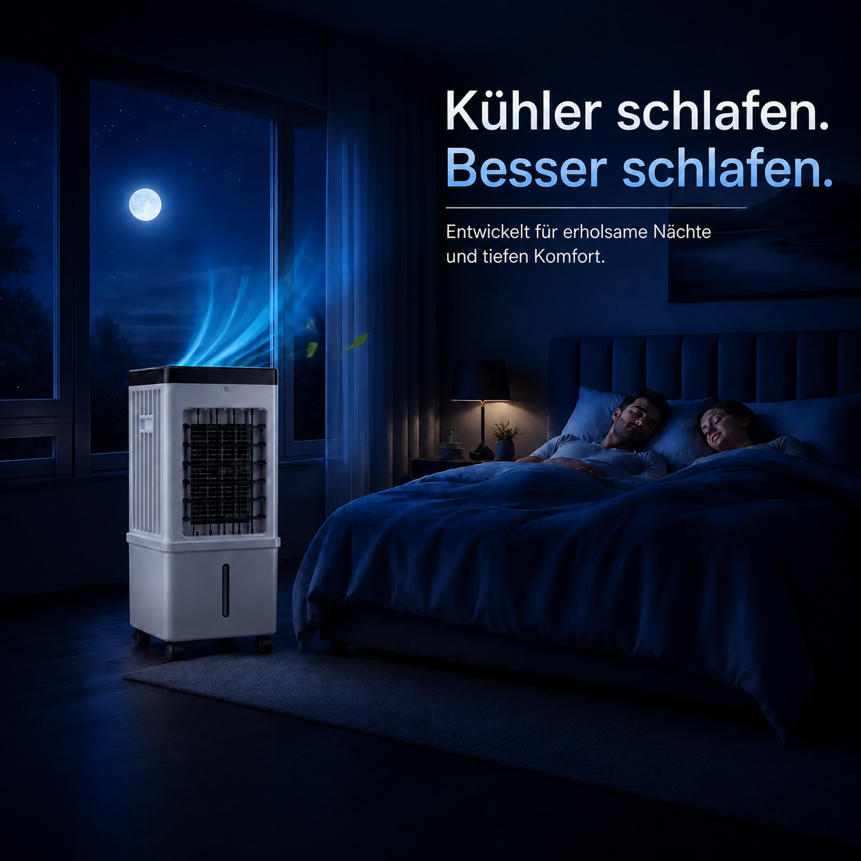 ArcticCool Pro | Mobiles Klimagerät mit Eiskühlung