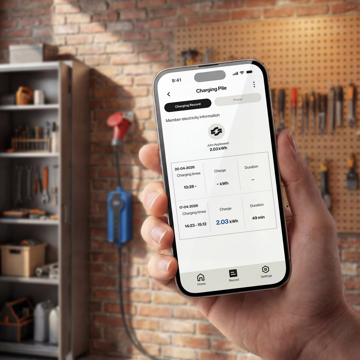 Voldt mobile Ladestation 22 kW mit App – CEE 32 A, Typ 2, 5 m – App-Steuerung