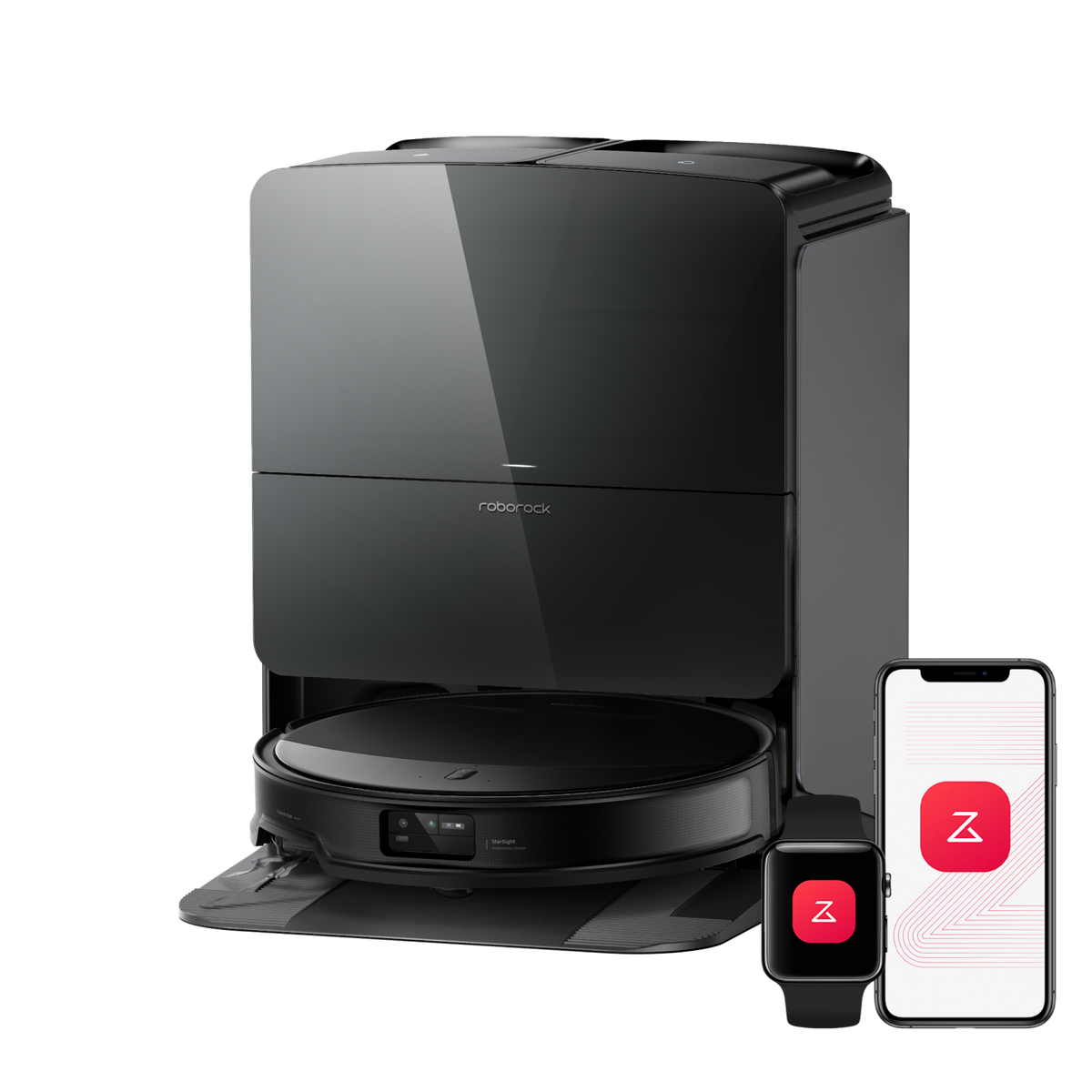 Roborock Saros 10R Saug- und Wischroboter mit Station – Schwarz – Produktdetail 2