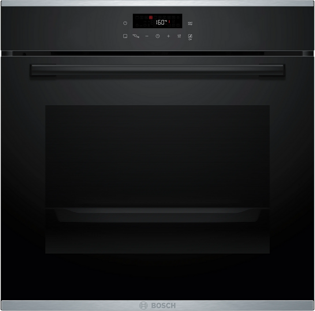 Bosch Serie 4 HBA272BB3 Einbaubackofen – 71 l, Schwarz – Produktansicht
