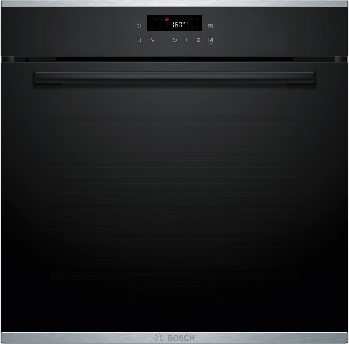 Bosch Serie 4 HBA272BB3 Einbaubackofen – 71 l, Schwarz – Produktansicht
