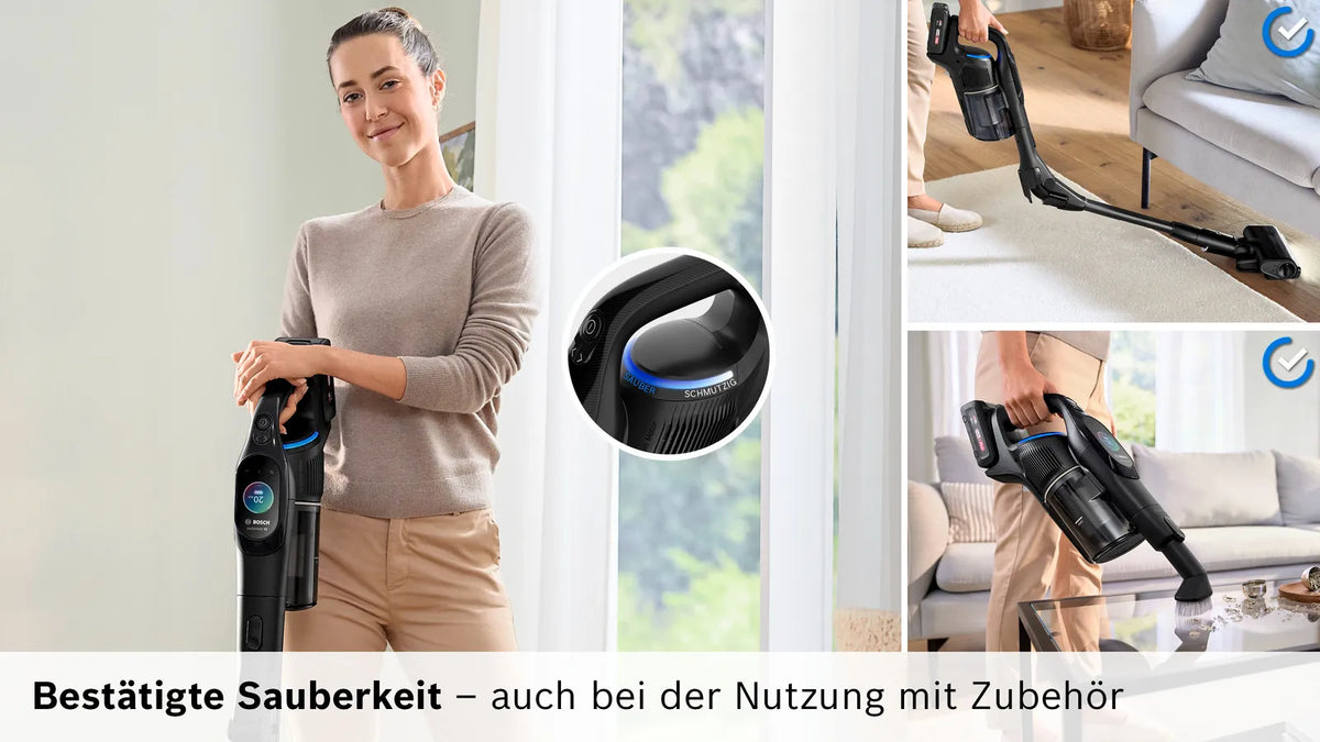 Bosch Unlimited 10 BXS1041BQC Akku-Staubsauger – Schwarz – Produktdetail 7