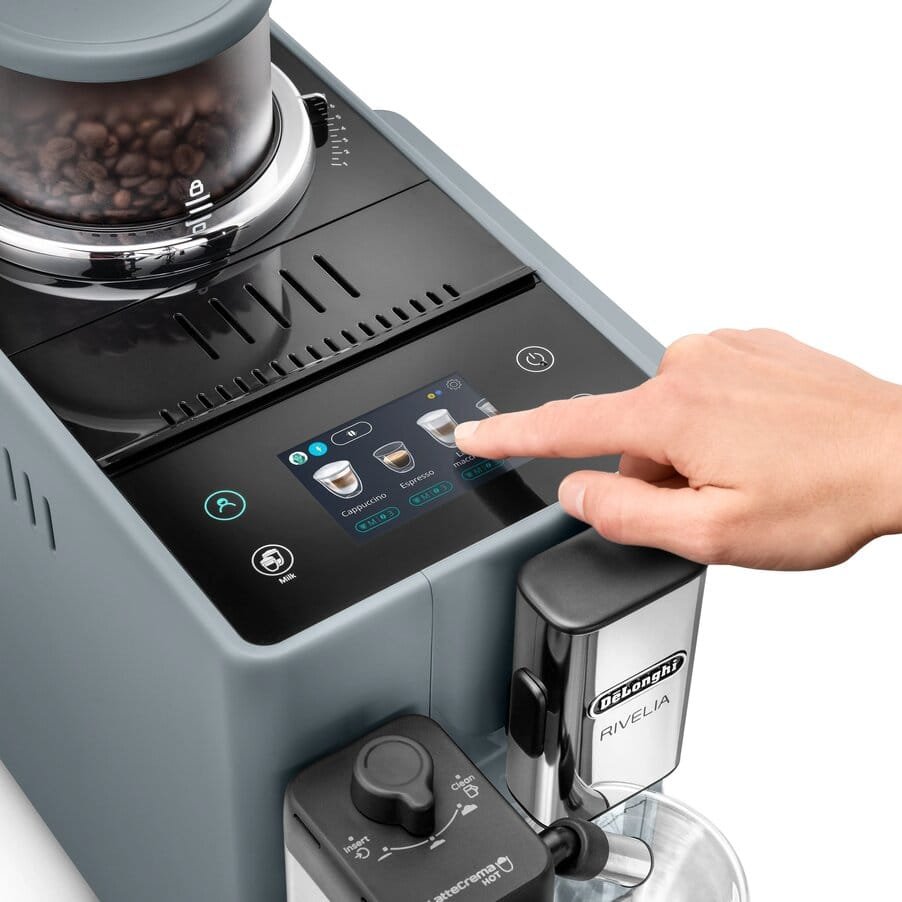 De'Longhi Rivelia EXAM440.55.G Kaffeevollautomat – Pebble Grey – Produktdetail 4