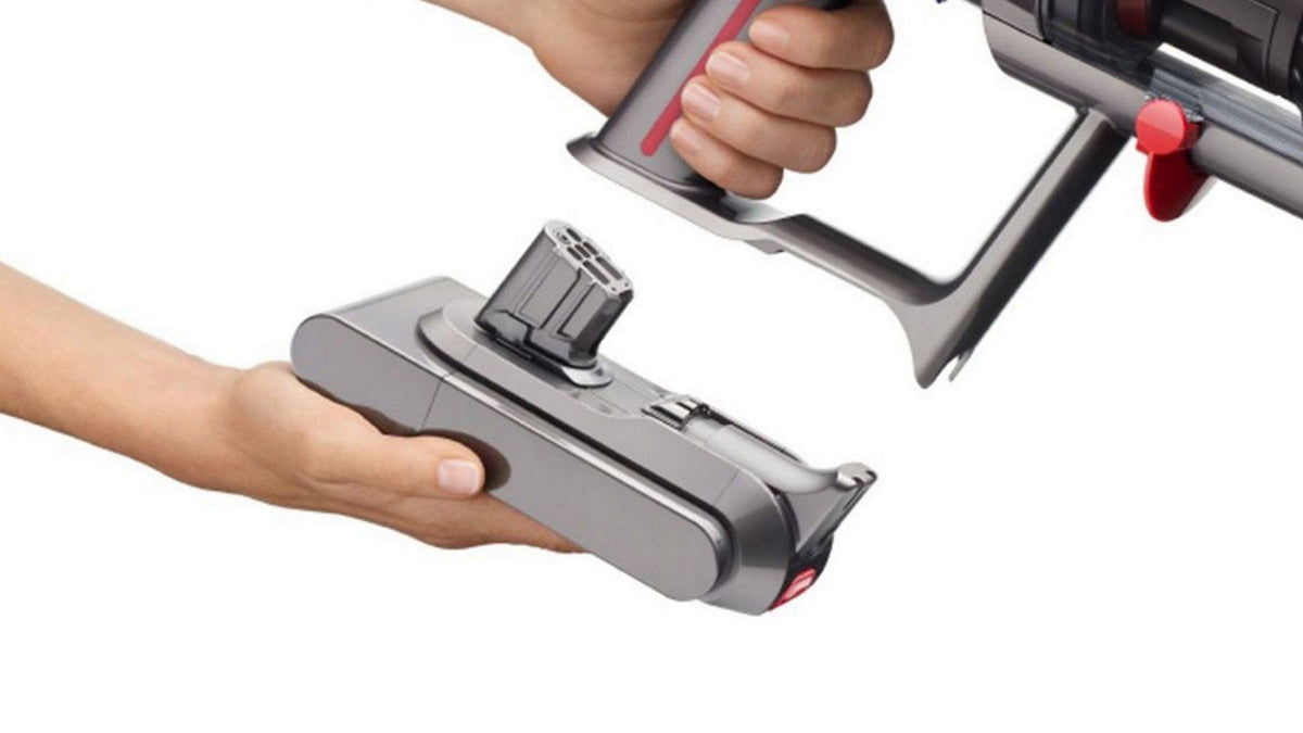 Dyson V12 Detect Slim Absolute Akku-Staubsauger – Gelb/Nickel – Produktdetail 5