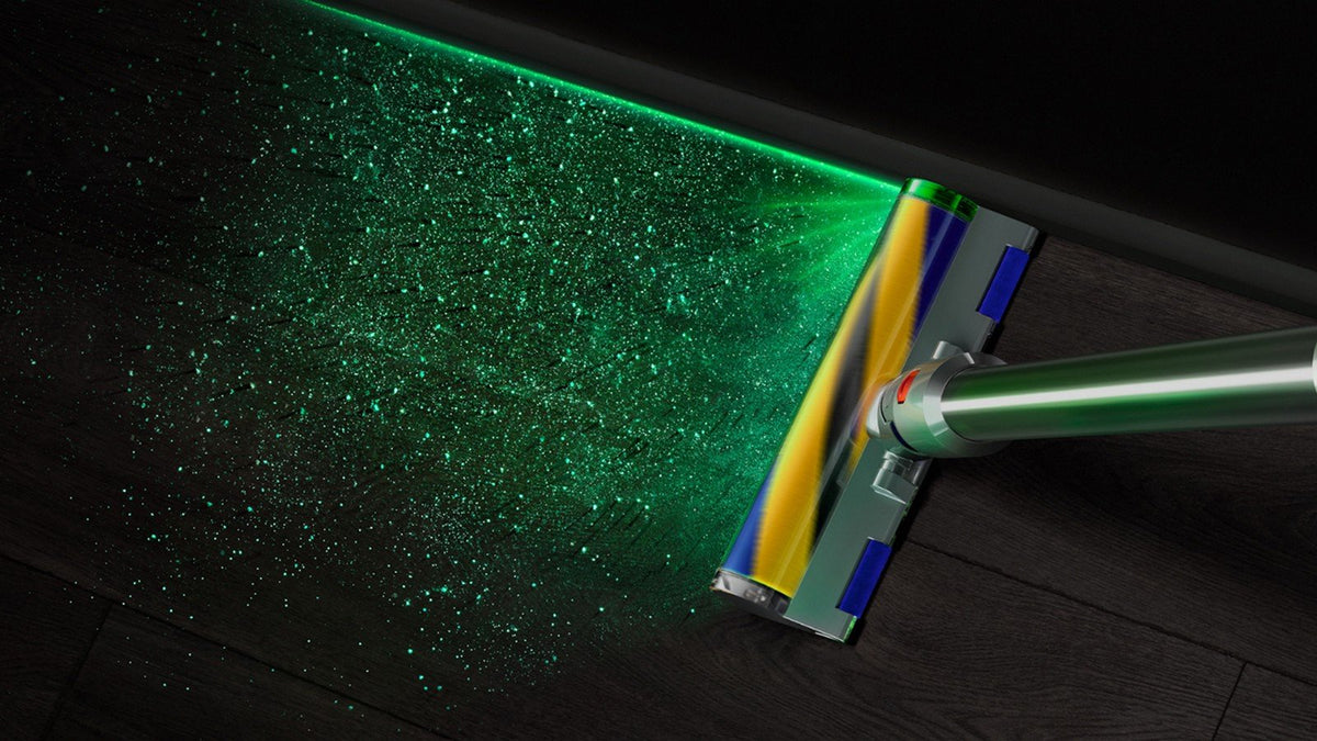 Dyson V12 Detect Slim Absolute Akku-Staubsauger – Gelb/Nickel – Produktdetail 6