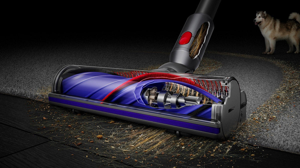 Dyson V12 Detect Slim Absolute Akku-Staubsauger – Gelb/Nickel – Produktdetail 7