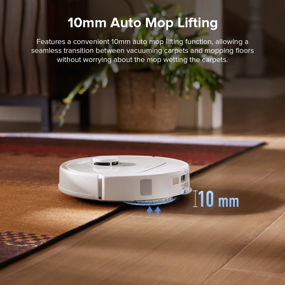 Roborock QV 35S Saug- und Wischroboter mit Station – Weiß – Produktdetail 7
