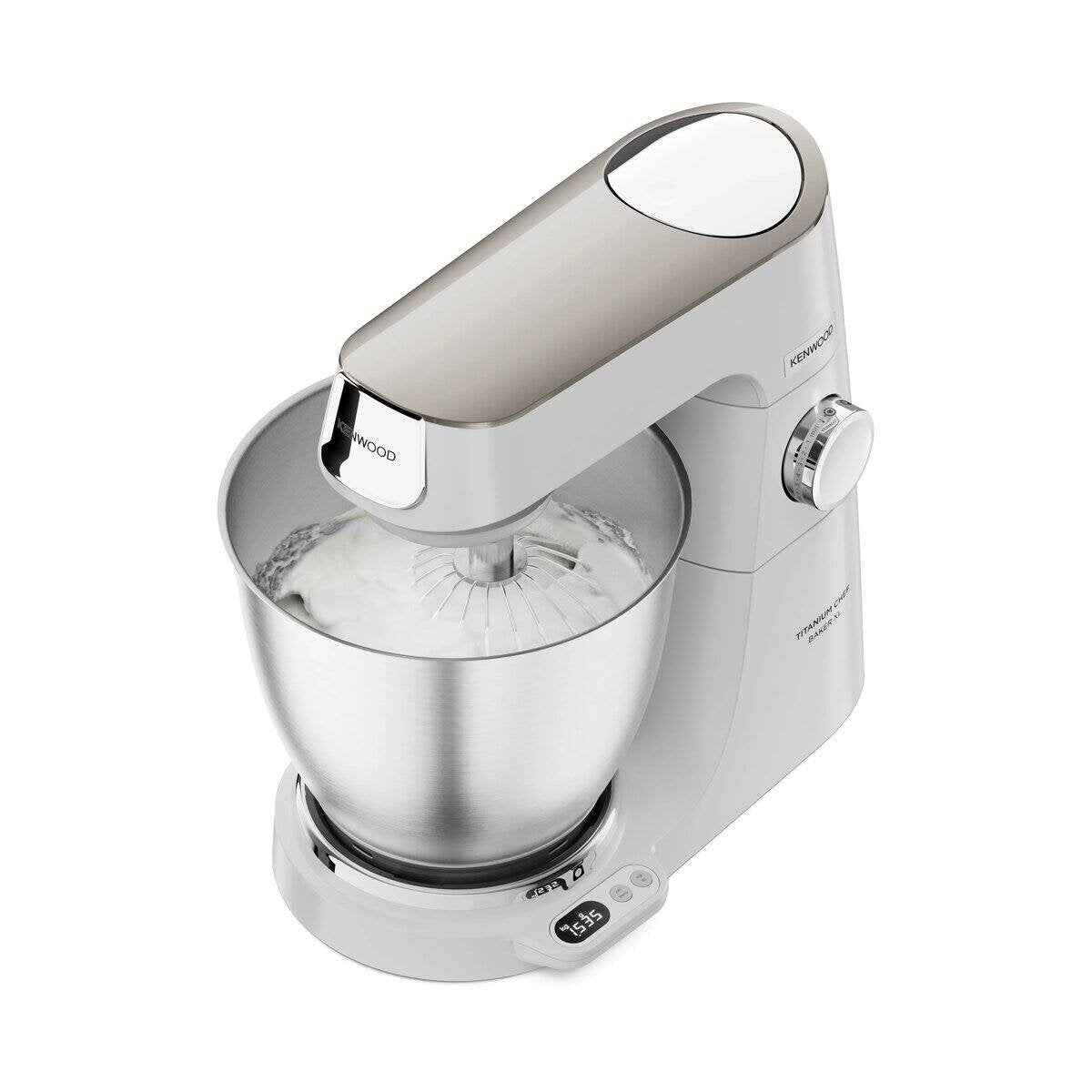 Kenwood Titanium Chef Baker XL KVL65.001WH Küchenmaschine – Weiß – Produktansicht